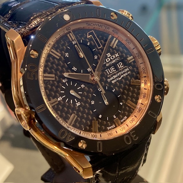 エドックス(EDOX) クロノオフショア1 クロノグラフ オートマティック